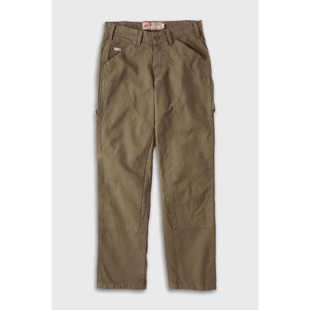 NEW IRON & RESIN men's double knee journeyman pants in olive